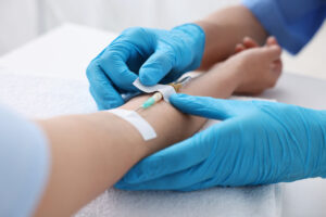 Infusion treatment for exhaustion and recovery after infections